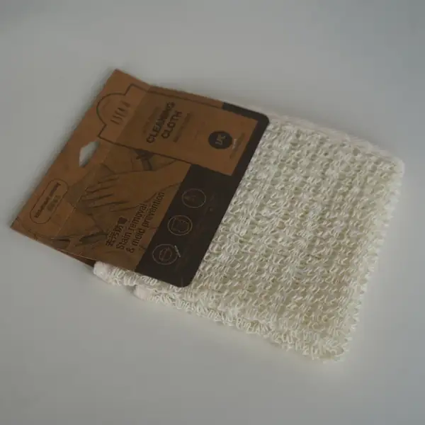 White Grid Anti-Mold Kitchen Cloth